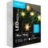 Modee Lighting LED dekorácia 10 LED 90cm vločky 2xAA batérie