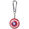 Pyramid Prívesok na kľúče International Captain America Shield 3D