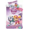 Posteľné obliečky paw patrol lila - do postieľky