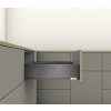 BLUM K-BLUM Merivobox, zásuvka K 400 mm/40 kg, tmavo šedá OG, Inserta (komplet) 1020050901