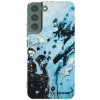 Picasee silikónový prehľadný obal pre Samsung Galaxy S22+ 5G - Organic blue
