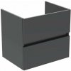 Ideal Standard Eurovit Plus Skříňka pod umyvadlo 60 cm, šedá lesk R0259TI