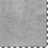 Šedá plastová vinylová dlažba Fortelock Business Tornes Full Moon C012 - dĺžka 64 cm, šírka 64 cm, výška 0,7 cm