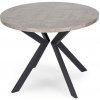 JAKS Okrúhly rozkladací stôl 100 - 250 cm Lukas vzor betón 2/2