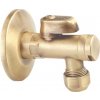 Reitano Rubinetteria Rohový ventil s matkou, 1/2'x 3/8', bronz 2020BRO