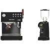 Ascaso Steel DUO PID PLUS, Black&Wood + Eureka Helios 65, black