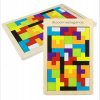 TETRIS PUZZLE DREVENÉ KOCKY MONTESSORI 3D LOGICKÁ HRA