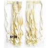 Colík - vrkoč vlnitý, 57 cm so suchým zipsom a omotávkou - 613 (beach blond)