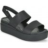 Crocs Sandále CROCS BROOKLYN LOW WEDGE W Čierna