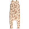 Sleepee Celoročný spací vak s nohavicami Sleepee Vintage Animals Almond/Cream M