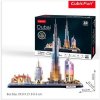 CubicFun 3D puzzle CityLine panorama svítící Dubaj 182 ks