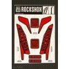 RockShox Decal Kit Oxy Red nálepky pre BoXXer/Domain Dual Crown