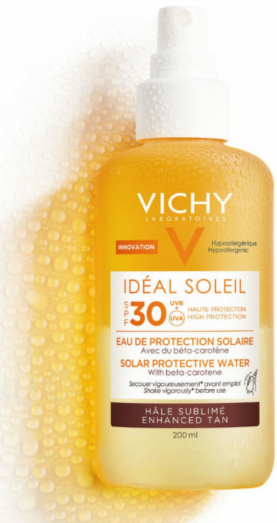 Vichy Idéal Soleil Prot Water ochranná voda s betakaroténom SPF30 200 ml