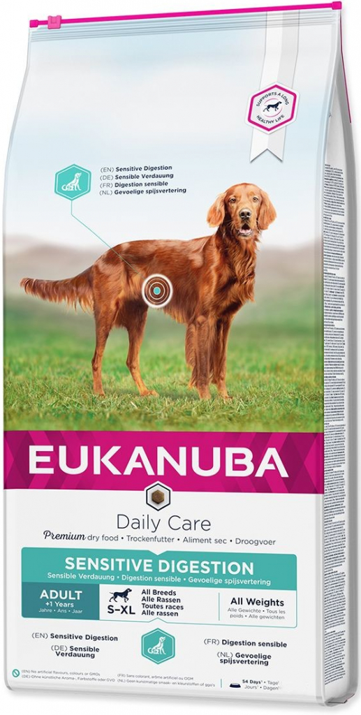 EUKANUBA Daily Care Sensitive Digestion 12 kg
