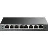 TP-Link TL-SG108PE sieťový prepínač Riadený L2 Gigabit Ethernet (10/100/1000) Podpora napájania cez Ethernet (PoE) Čierna