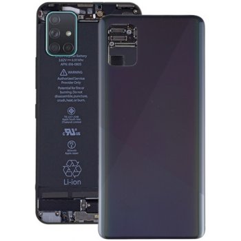 Kryt Samsung Galaxy A51 zadný čierny