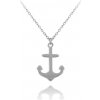MINET JMAN0032SN45 - Strieborný náhrdelník Kotva