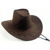 Kovbojský klobúk Tropic, veľkosť 3-9 rokov, hnedý