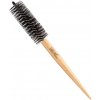 Eurostil Crimping Brush - kefy na fúkanie vlasov s nylonovými štetinami 01597 - drevenná rúčka, priemer kefy 32 mm