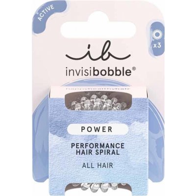 Invisibobble Power Crystal Clear 3 ks