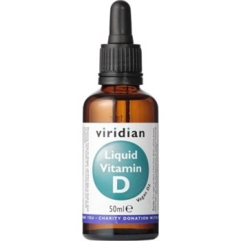 Viridian Liquid vitamin D 50 ml