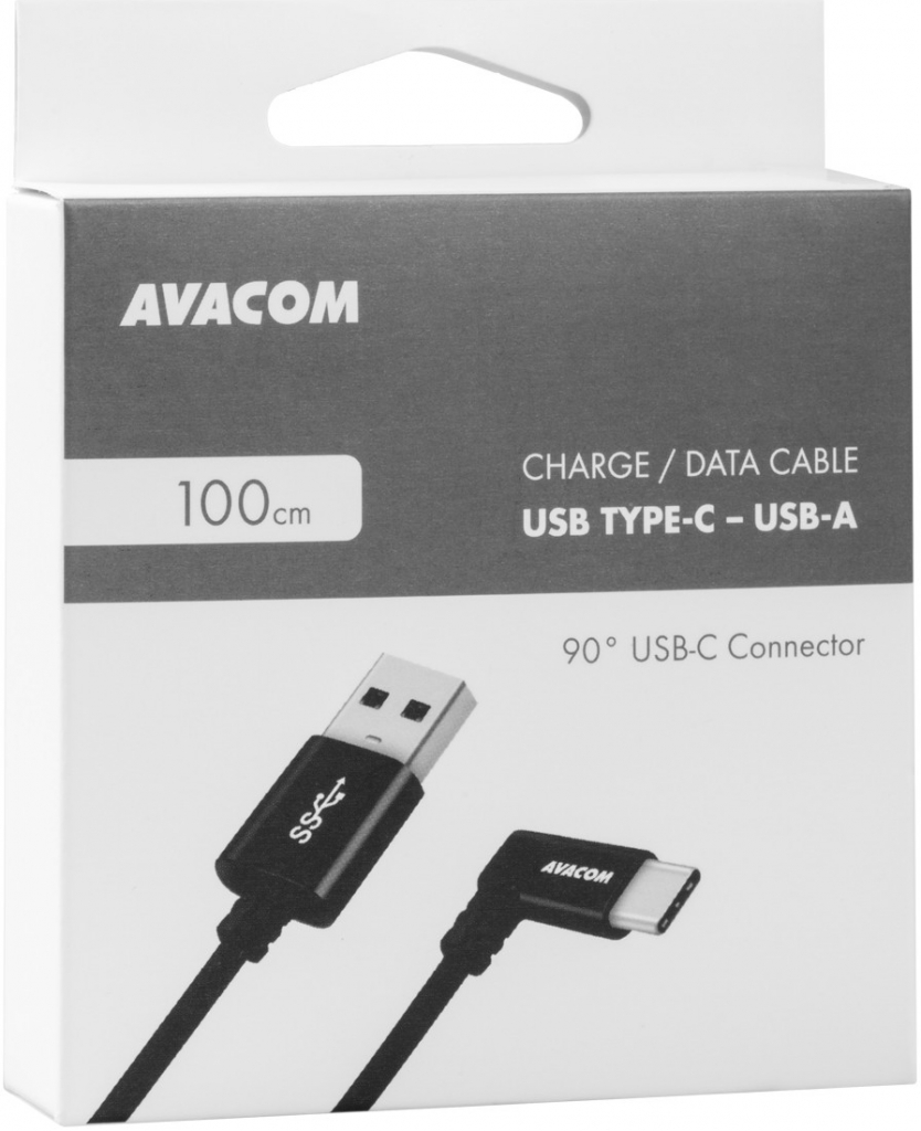 Avacom DCUS-TPCLR-10K USB - USB Type-C, 100cm, černý od 5,6 € - Heureka.sk