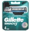 Gillette Mach3 čepieľky 4ks