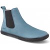 Barefoot kozačky Koel - Filas Merino chelsea Tyrkysové modré