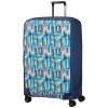 Obal na cestovný kufor s výškou 69 cm Samsonite M /City Print [155587-T152]