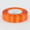 Stuha saténová - 32,9m (36 yardov) x 2,5 cm : oranžová