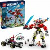 LEGO® DREAMZzz™ 71497 Cooperov tigrí robot a Zerov hot rod 5702017812472