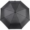 Pánsky skladací dáždnik - čierna modrá