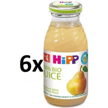 HiPP BIO Hrušková šťava 6 x 200 ml