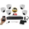 Monitorrs Security AHD 5 kamerový set 5 MPix WDome (6043K5) (Monitorrs Security)