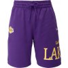 Pánske krátke nohavice New Era, LA LAKERS NBA TEAM GRAPHICS SHORTS Fialová,Žltá,Biela XL