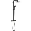 Grohe Vitalio Start - Sprchový set s termostatom, priemer 25 cm, 2 prúdy, matná čierna - 266772431