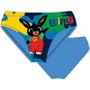 Setino Detské chlapčenské slipové plavky Zajačik Bing Modrá