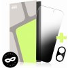 Tempered Glass Protector pre iPhone 16PRIVACY + sklo na kameru Case Friendly TGS-IP16-03