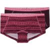 Dámske nohavičky Kari Traa Tina Hipster 2Pk Veľkosť: L / Farba: vínová