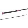 FLECK Drezúrny bič SilkTouch CRYSTAL PINK – 120 cm DĹŽKA: 120 cm