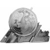 Metal Earth Luxusná oceľová stavebnica Game of Thrones - Targaryen Sigil