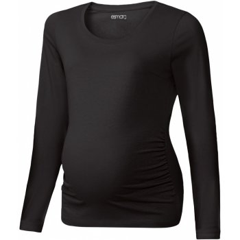 esmara dámske tehotenské tričko s dlhým rukávom 100358390 čierna