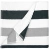 The One Towelling® Osuška 90x190 cm T1-STRIPE Anthracite 90 x 190 cm