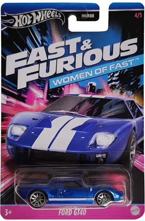 Hot Wheels Fast and Furious Women Of Fast Ford GT40