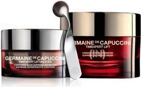 Germaine de Capuccini Timexpert Lift (IN) Anti-aging zpevňující krém na krk a dekolt 50 ml + krém na oční okolí 15 ml darčeková sada