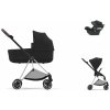 Cybex Platinum CYBEX Mios Travel Set + Aton B2 i-Size sepia black 2024 chrome with brown details