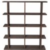 Ferm Living Knižnica Kona Bookcase 2x4 – tmavý morený dub