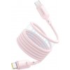 Baseus - Data Cable PicoGo (P10376800411-00) - Magnetic, Type-C to Type-C, 240W, Fast Charging, 480Mbps, Silicone, 1m - Pink