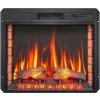 Vstavaný krb s funkciou elektrického vykurovania ArtiFlame čierny 1800 W 71 x 59,3 x 19,4 cm