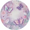 Papierové taniere Motýliky 23 cm - 8 ks